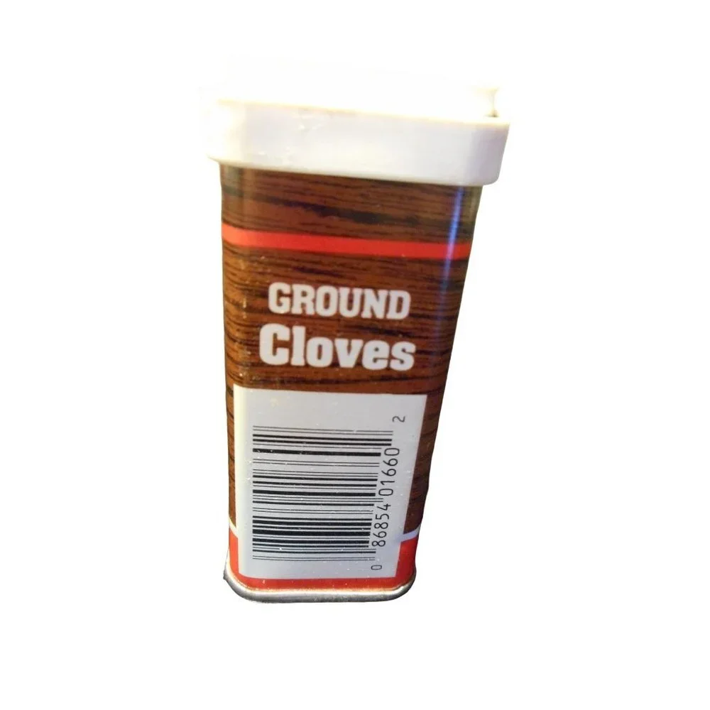 Vintage Laura Lynn Ground Cloves Spice Tin Estate Find - Picture 4 of 6